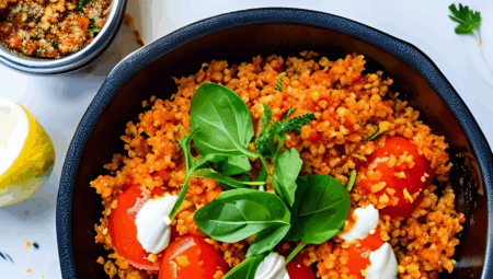Salçalı Bulgur Pilavı Yanına Ne Gider